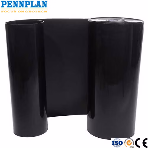 ISO 인증 0.75mm GM 13 HDPE 지오멤브레인 새우 연못 라이너