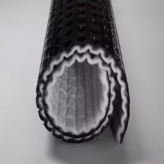 터널 건축 자재 HDPE 복합 딤플 배수판
